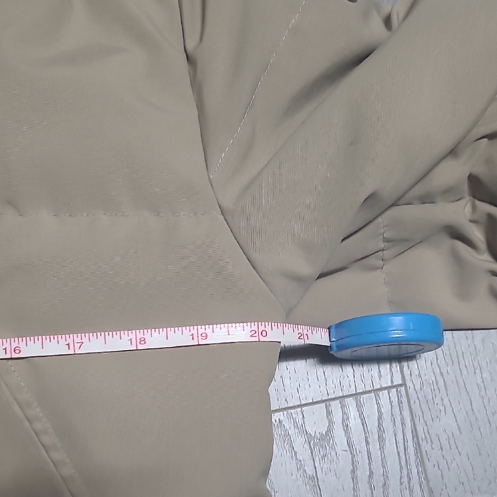 Canada Goose Tan Parka with Fur Trim Style 3035L - Picture 9 of 16